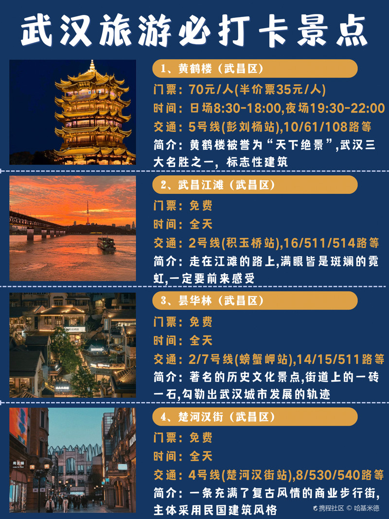 武汉旅游美食攻略景点必去：轻松规划2日游，尝遍地道小吃与必玩景点